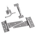 National Hardware 2.09 in. L Galvanized Silver Steel T-Hinge Gate Kit 1 pk N166-008